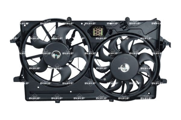 Radiatorventilator (met huisvesting) past: FORD FOCUS I 1.4-2.0 08.98-03.05