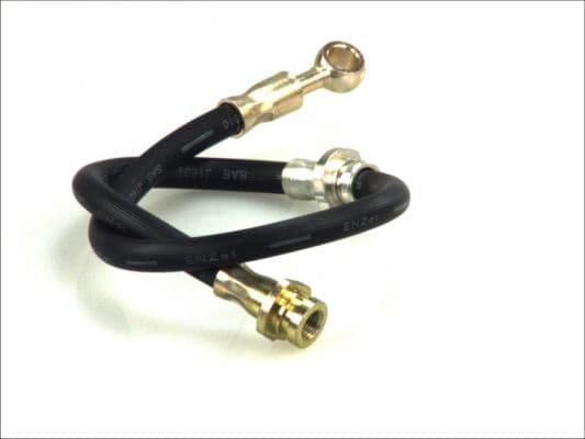 Remleiding/slang flexibel Achter Links/Rechts (lengte 557mm,diameter 10mm, M10x1/Banjo) past: NISSAN ALMERA I 1.4-2.0D 07.95-07.00