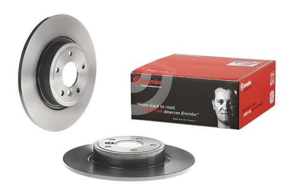 Brake disc Achter Links/Rechts past: JAGUAR XE, XF II, XF SPORTBRAKE 2.0-3.0D 03.15-