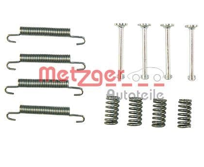 Accessory Kit, parking brake shoes