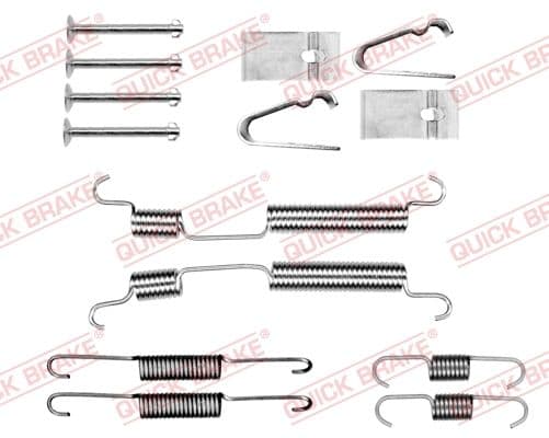 Accessory Kit, brake shoes