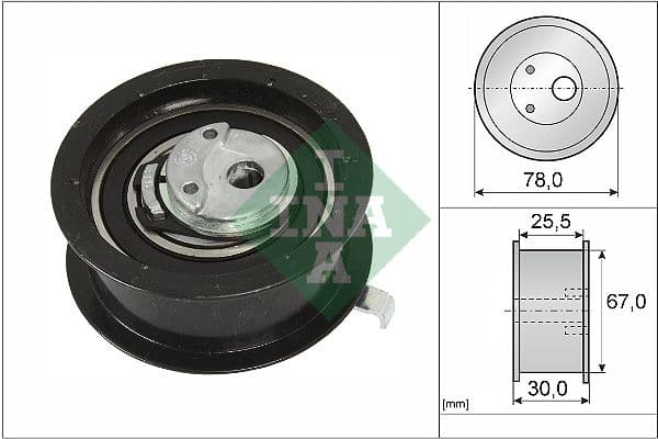 Tensioner Pulley, timing belt