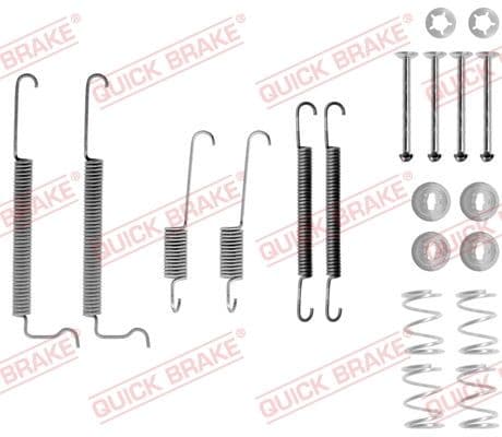 Accessory Kit, brake shoes