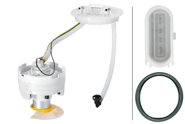 Elektrische brandstofpomp (in huisvesting) past: AUDI A3, A4 B5, A6 C5, ALLROAD C5  FORD COUGAR, GALAXY I  OPEL ASTRA J, COMBO, ZAFIRA A  SEAT ALHAMBRA, AROSA, CORDOBA, IBIZA II, LEON 1.0-4.2 09.93-