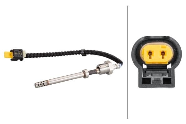 Uitlaatgastemperatuursensor (Vóór DPF) past: MERCEDES C (C204), C T-MODEL (S204), C (W204), CLS (C218), CLS SHOOTING BRAKE (X218), E (A207), E (C207), E T-MODEL (S212), E (W212) 2.2D/2.2DH 08.08-