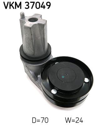 Meervoudige V-snaar spanrol past: LAND ROVER DISCOVERY IV, RANGE ROVER SPORT I 2.7D/3.0D 09.09-12.18