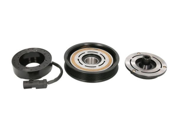 Airco compressor koppeling compleet (DENSO 10S20H 12V 6PK 130mm) past: MERCEDES V (638/2)  CHRYSLER VOYAGER IV  DODGE CARAVAN  FORD FUSION  JEEP GRAND CHEROKEE II, WRANGLER II 1.4LPG-4.0 08.96-12.12