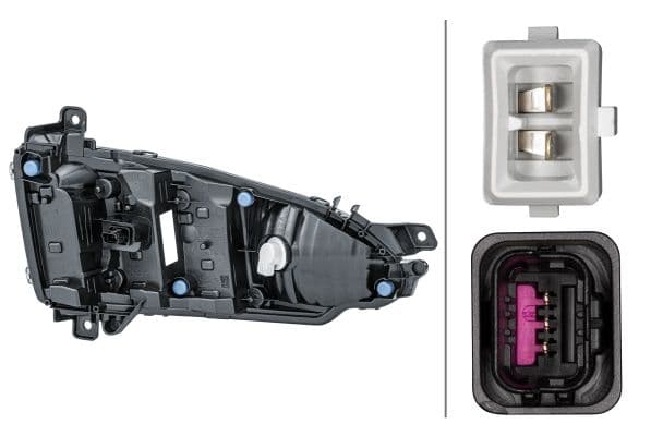 Dagrijlichten Links (LED) met indicator  met positielicht past: PEUGEOT 508 I -10.14
