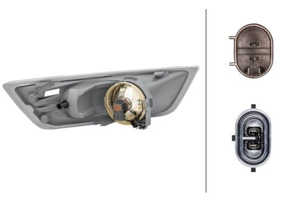 Mistlamp Voor Links (H8/W5W) past: FORD GALAXY MK2 06.10-06.15