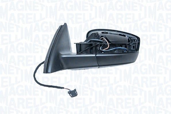 Zijspiegel Links (elektrisch, in reliëf, met verwarming, under-coated) past: SEAT TOLEDO IV, TOLEDO IV KG3  SKODA RAPID 07.12-03.22