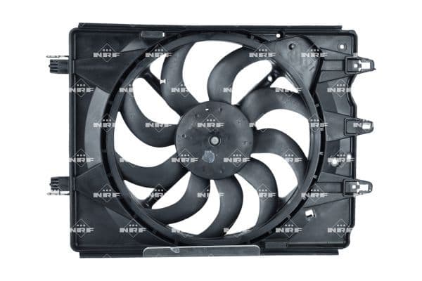 Radiatorventilator (met huisvesting) past: FIAT 500L 1.4 09.12-