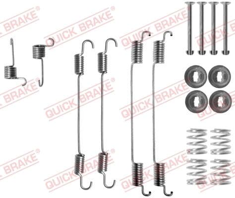 Accessory Kit, brake shoes
