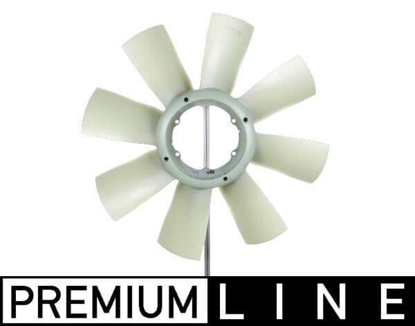 Radiator plezier (diameter 750mm, aantal bladen 8) past: MERCEDES INTEGRO (O 550), O 403, TOURISMO (O 350), TRAVEGO (O 580)  SETRA 400 OM457.936-OM457.976 10.99-