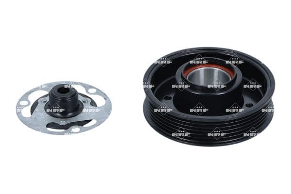 Airco compressor koppeling compleet (DENSO 6SES 6 109/114mm) past: VW AMAROK, CADDY ALLTRACK IV, CADDY IV, CALIFORNIA T6 CAMPER, CRAFTER, GOLF ALLTRACK VII, GOLF SPORTSVAN VII 1.0-3.0D 08.12-