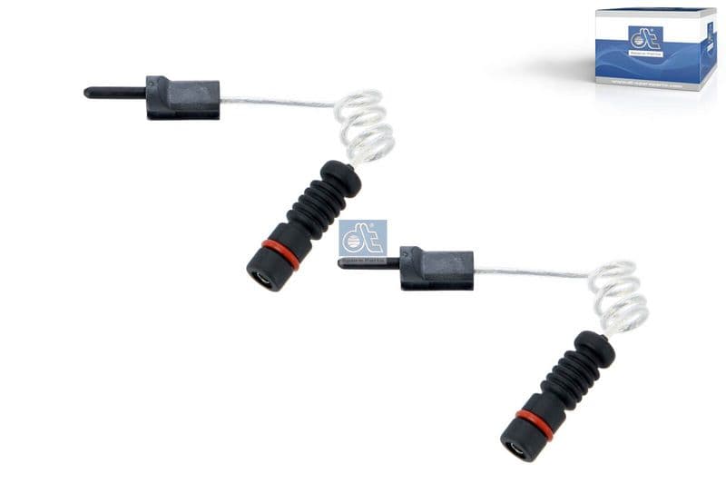 Warning Contact, brake pad wear