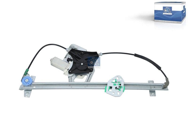 Raamregelaar Links, elektrisch, met motor past: MERCEDES ATEGO, ATEGO 2, ATEGO 3, AXOR, AXOR 2 01.98-
