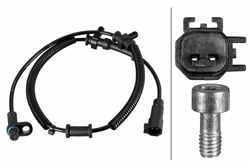ABS-sensor Voor Links/Rechts (met gesp) past: DODGE RAM 1500  RAM 1500 3.0D-6.2 10.08-