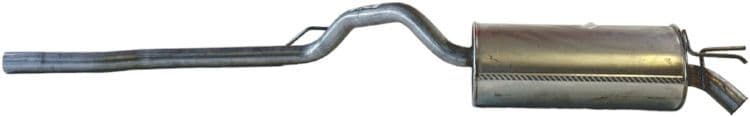 Uitlaatsysteem achterste geluiddemper past: RENAULT TWINGO I 1.2 01.01-06.07
