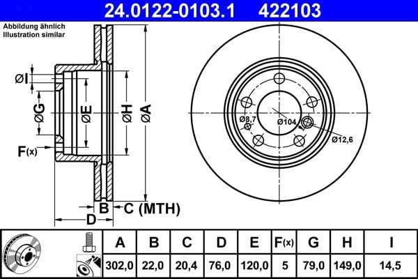 Brake disc Voor Links/Rechts past: BMW 5 (E34), 7 (E32) 2.0-3.4 03.85-07.96