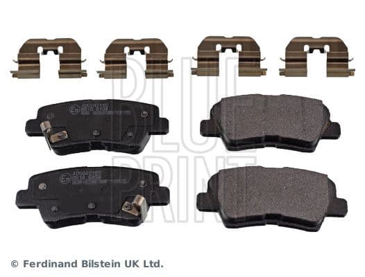 Remblokken set Achter , past: HYUNDAI ACCENT V, I10 II, I10 III, I20 ACTIVE, I20 II, I20 III, I30, I40 I, I40 I CW, IONIQ, KONA, SOLARIS, TUCSON  KIA CARENS IV, CEED, NIRO 1.0-Electric 06.10-