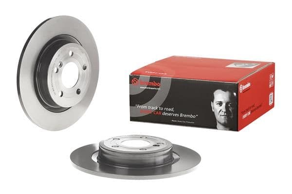 Brake disc Achter Links/Rechts past: MERCEDES SLC (R172), SLK (R172) 1.6-3.5 02.11-