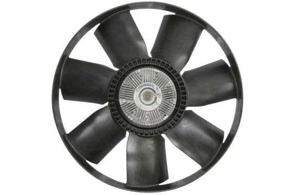 Ventilatorkoppeling (met ventilator, 555mm, aantal bladen: 7) past: IVECO EUROCARGO I-III, EUROCARGO IV, EUROCARGO V, EUROFIRE II, MAGIRUS  IRISBUS PROWAY 8040.45-F4BE0611A 01.91-