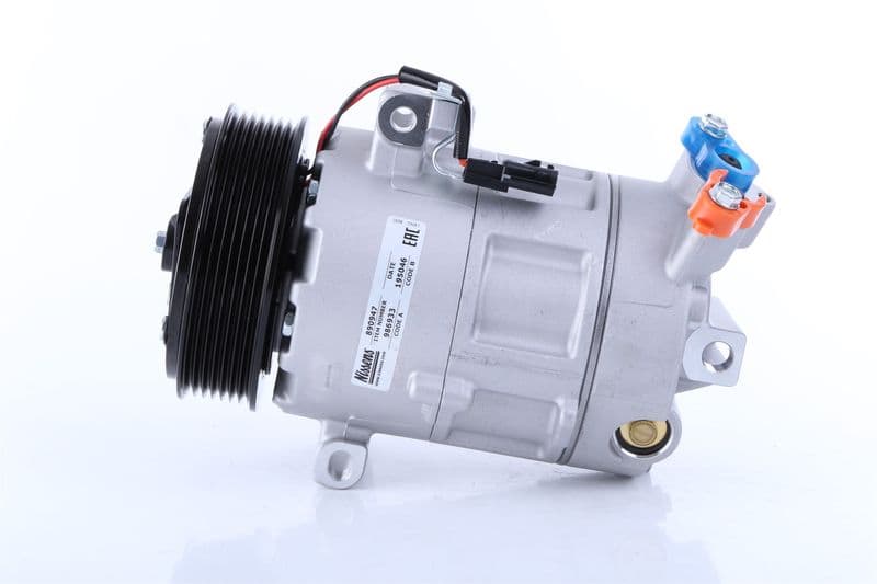 Airconditioning compressor past: FIAT TALENTO  NISSAN INTERSTAR, NV300, NV400, PRIMASTAR, X-TRAIL, X-TRAIL II  OPEL MOVANO B, VIVARO B  RENAULT LATITUDE, MASTER III 1.6D/2.0D/2.3D 09.06-