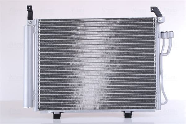 A/C condensator (met droger, (EN) additional fitting elements) past: HONDA CITY IV 1.3 10.05-07.08
