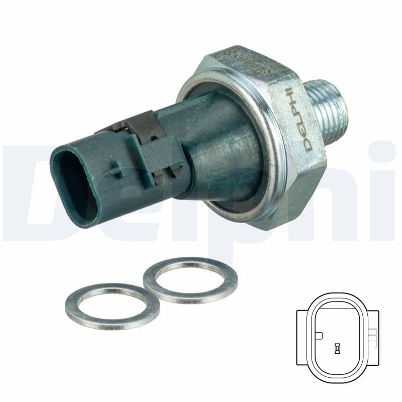 Sensor, oil pressure