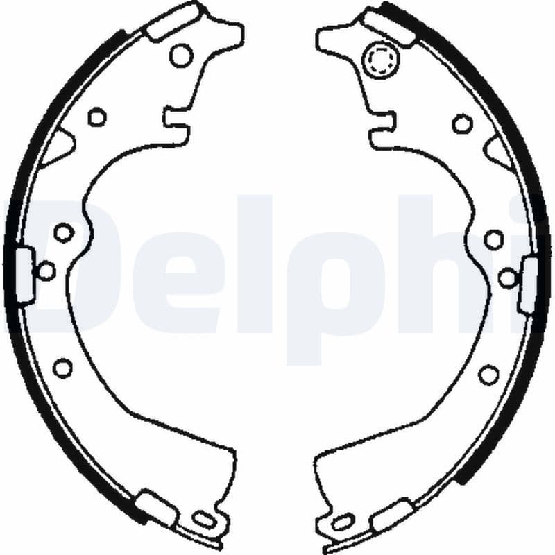 Brake shoe set