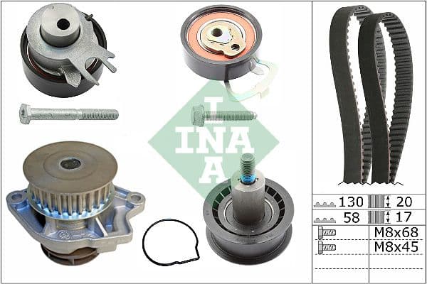 Water Pump & Timing Belt Kit