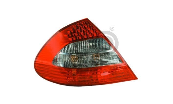 Achterlicht Links (LED, kleur indicator geel/grijs gerookt, kleur van het glas red) past: MERCEDES E-KLASA W211 Saloon 04.06-07.09