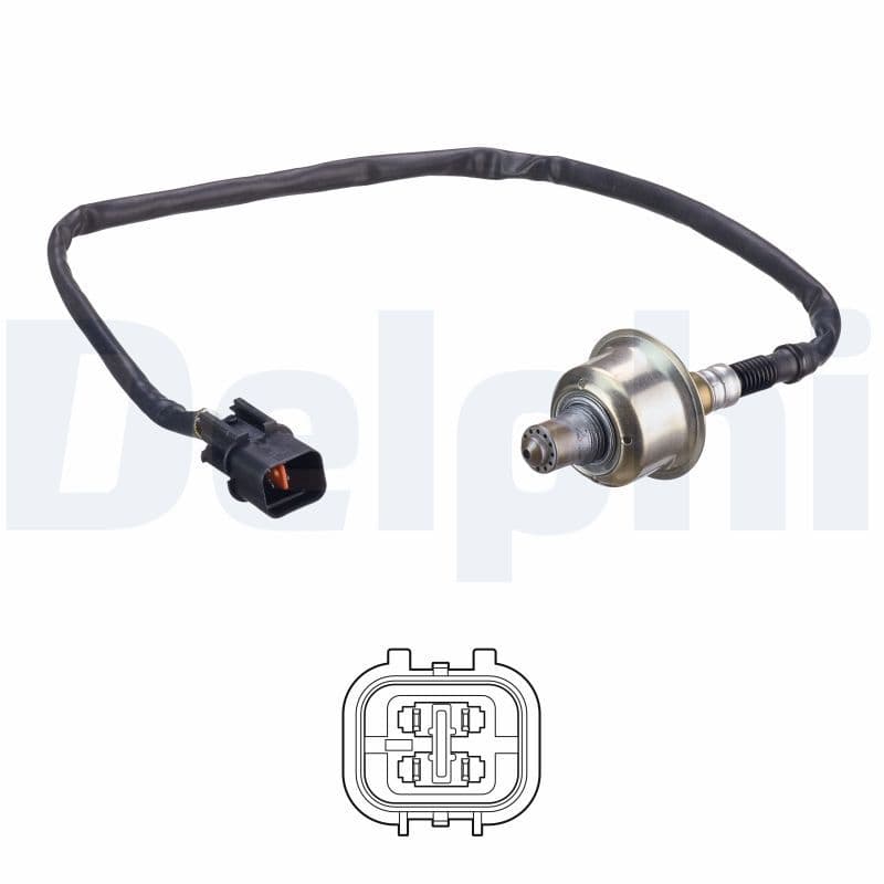 Lambda sonde (aantal draden 4, 530mm) past: HYUNDAI I20 II 1.2/1.2LPG 11.14-09.21