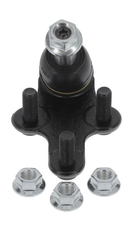 Kogelgewricht van de as Links/Rechts (bodem/buitenkant voor) (diameter kegel 22mm) past: CITROEN BERLINGO  FIAT DOBLO  OPEL COMBO, COMBO E TOUR / LIFE  PEUGEOT 308, 308 II 1.2-Electric 09.13-