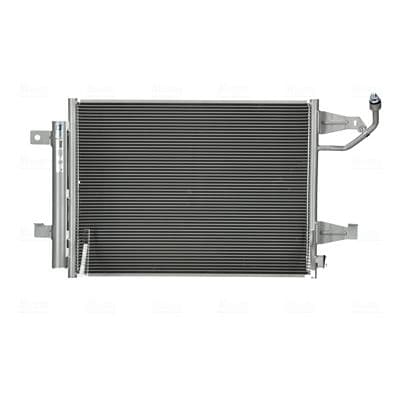 A/C condensator (met droger, (EN) additional fitting elements) past: MITSUBISHI COLT, COLT CZC VI, COLT VI  SMART FORFOUR 1.1-1.5D 01.04-06.12