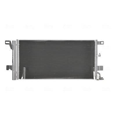 A/C condensator (met droger, (EN) additional fitting elements) past: AUDI A4 ALLROAD B9, A4 B9, A5, A6 C8, A7 1.4-3.0DH 05.15-