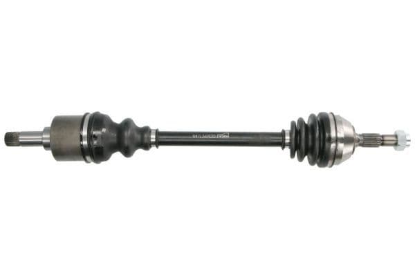 Aandrijfas Voor Links 617mm (voor voertuigen zonder ABS, nieuw) past: CITROEN AX, C4 I, SAXO  PEUGEOT 106 I, 106 II 1.0-1.6D 07.86-11.12