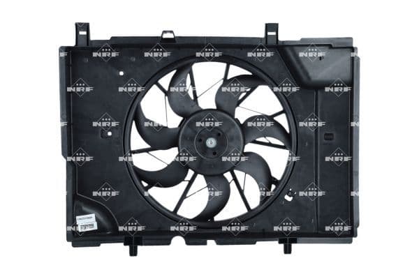 Radiatorventilator (met huisvesting) past: MERCEDES C (W202), C T-MODEL (S202), E (VF210), E (W210), E T-MODEL (S210) 1.8-3.2 03.93-03.03
