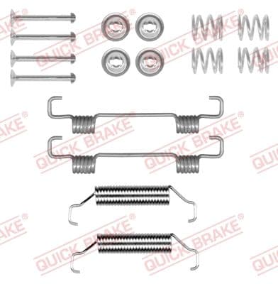 Accessory Kit, parking brake shoes