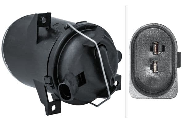 Mistlamp Voor Rechts (H3) past: VW FOX, POLO IV 9N3 10.03-08.14