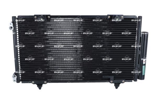 A/C condensator (met droger) past: TOYOTA AVENSIS 1.6-2.0D 09.97-02.03