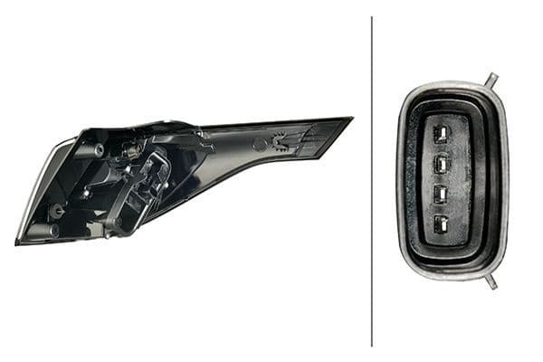 Achterlicht Links (extern, P21/5W/P21W) past: OPEL CROSSLAND X, CROSSLAND X / CROSSLAND 03.17-