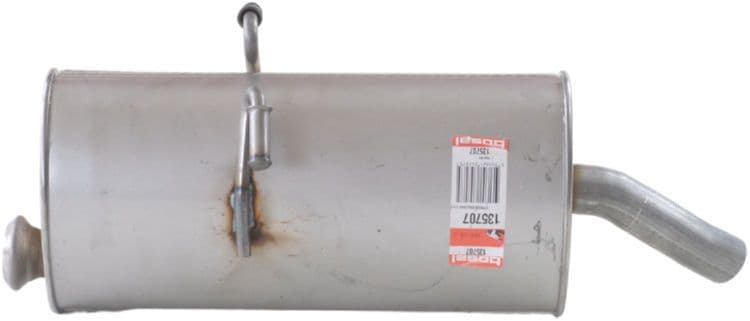 Uitlaatsysteem achterste geluiddemper past: CITROEN BERLINGO  PEUGEOT PARTNER, PARTNER ORIGIN 1.9D 06.96-12.15