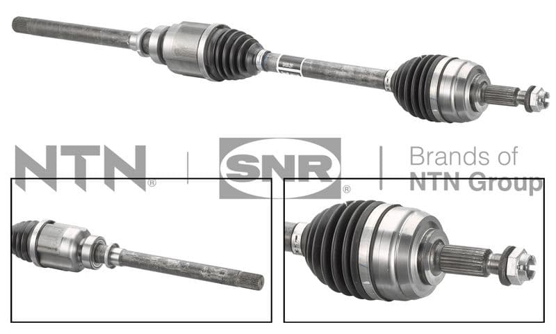 As van de aandrijfas Voor Rechts past: DACIA DUSTER  RENAULT ARKANA I, CAPTUR II, KAPTUR 1.0-1.5D 10.17-