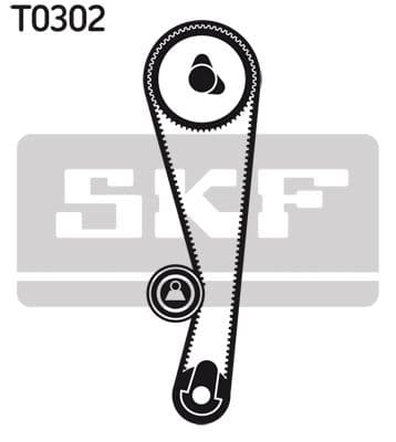 Timing belt set