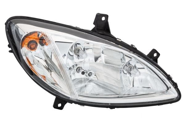 Koplamp Rechts (halogeen, H7/H7/PY21W/W5W, elektrisch, met motor, met gloeilamp) past: MERCEDES VIANO (W639), VITO / MIXTO (W639), VITO (W639) -08.10