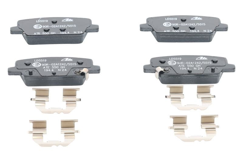 Keramische remblokken Achter , past: HYUNDAI SANTA FE IV 2.0D-3.5 07.18-