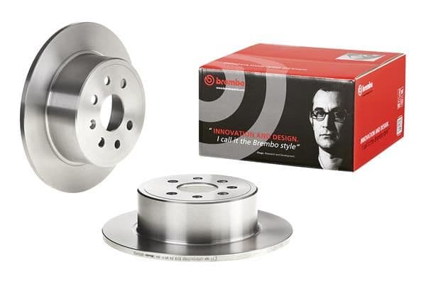 Brake disc Achter Links/Rechts past: CHEVROLET VECTRA, ZAFIRA  OPEL VECTRA B 1.6-2.6 09.95-07.12