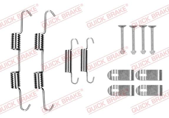 Accessory Kit, brake shoes