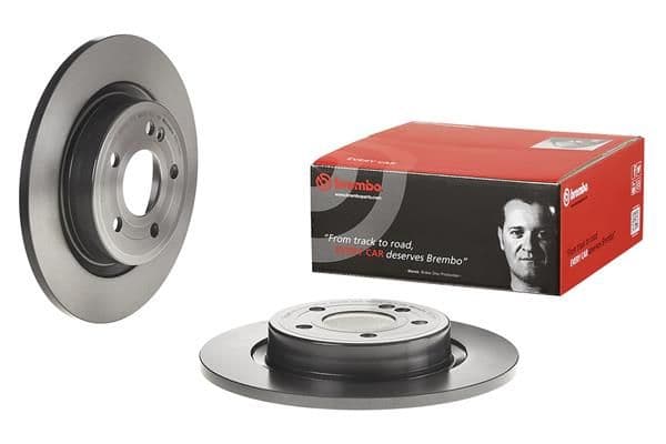 Brake disc Achter Links/Rechts past: MERCEDES A (V177), A (W177), B SPORTS TOURER (W247), CLA (C118), CLA SHOOTING BRAKE (X118), GLA (H247), GLB (X247) 1.3-2.0H 03.18-